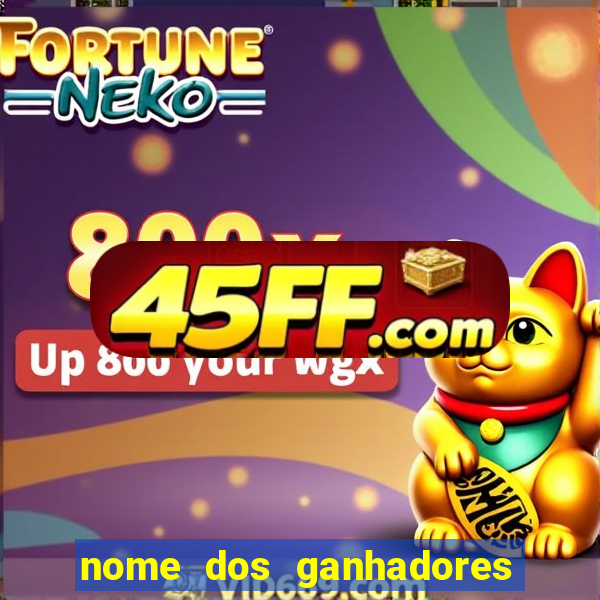 nome dos ganhadores do viva sorte de hoje